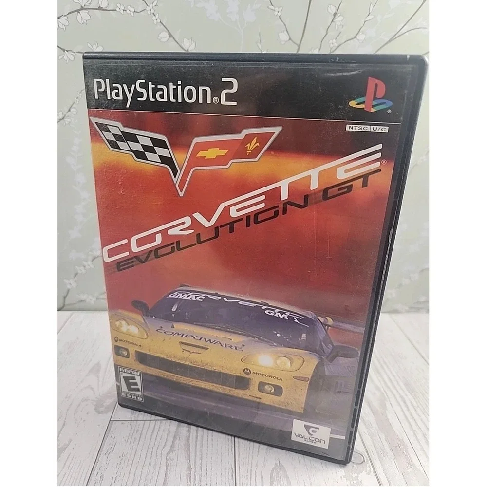 Corvette Evolution GT (Sony PlayStation 2, 2006) Complete with Manual CIB